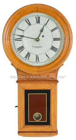 E. Howard & Co. Model No. 70-12 wall clock. Boston, MA. 223027.