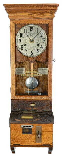 International Time Recorder of Endicott, New York. A time clock. 224038.
