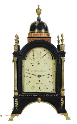 Recordon & Dupont. An ebonized three-train bracket clock made for the Ottoman market. 224040.