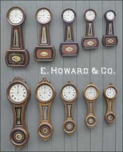 E. Howard & Company Model numbers 1-10.