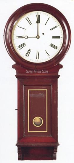 Boston Clock Co., Boston, Massachusetts. No 638. Wall clock. TT-191.
