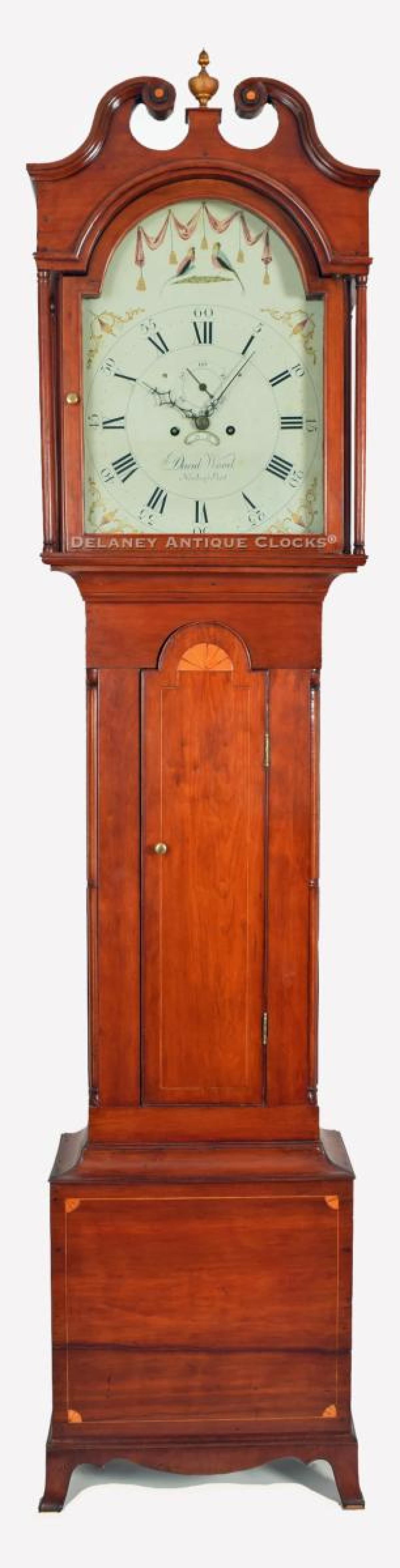 David Wood of Newburyport, Massachusetts. A diminutively sized tall clock. 211047. Delaney Antique Clocks.