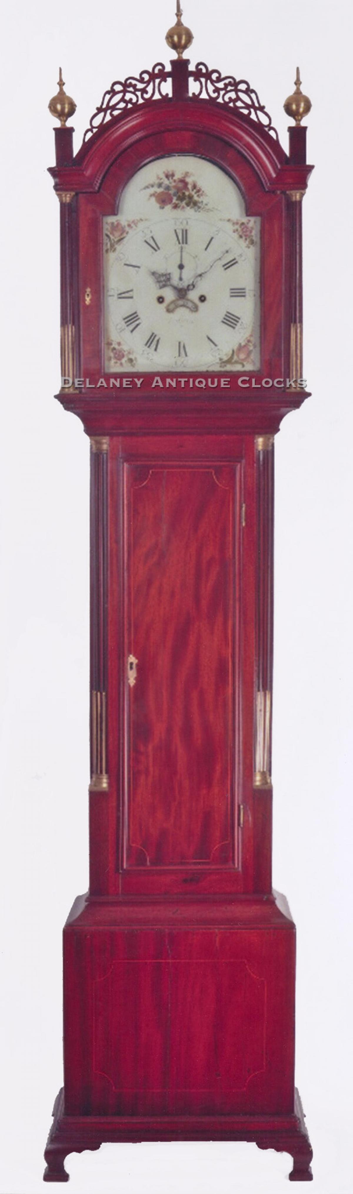 Ephraim Willard Boston tall clock. 211030