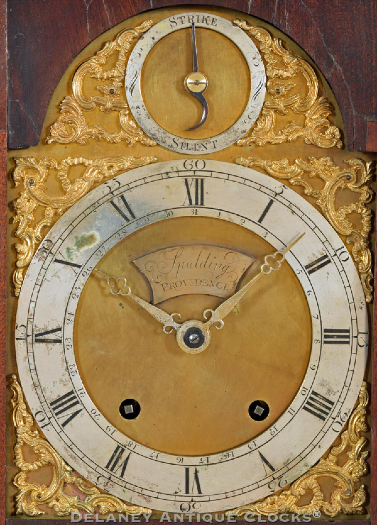 Edward Spalding quarter striking bracket clock dial. 220013