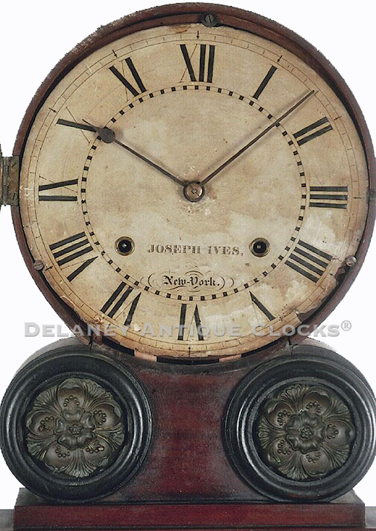  Joseph Ives Brooklyn Model. SS-15. Delaney Antique Clocks.