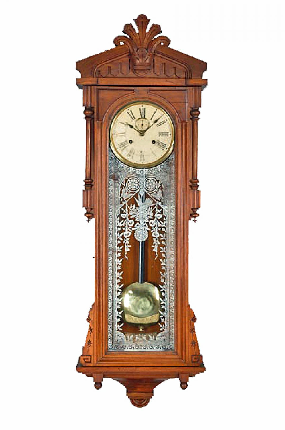 Ansonia Clock Co., Ansonia, Connecticut. The "Bagdad" wall clock. 212001.