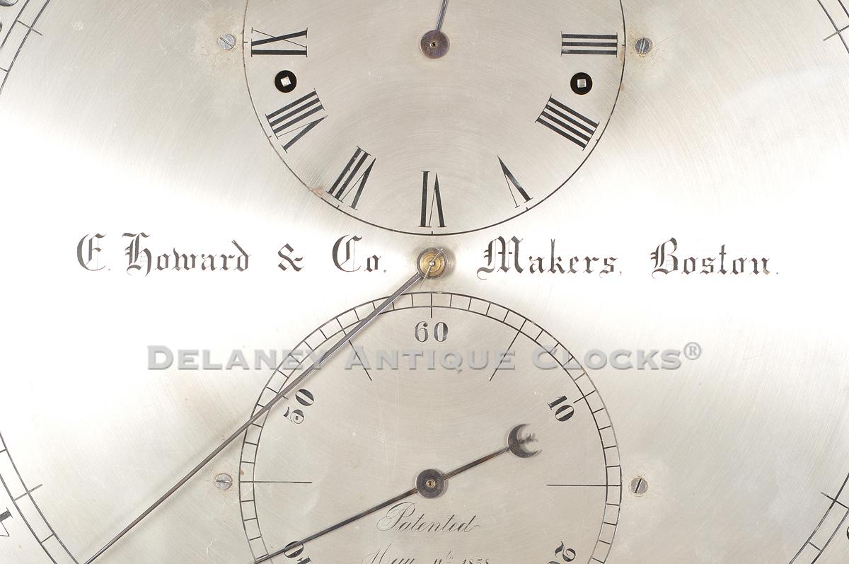 E. Howard Astronomical Regulator Clock dial. 214105