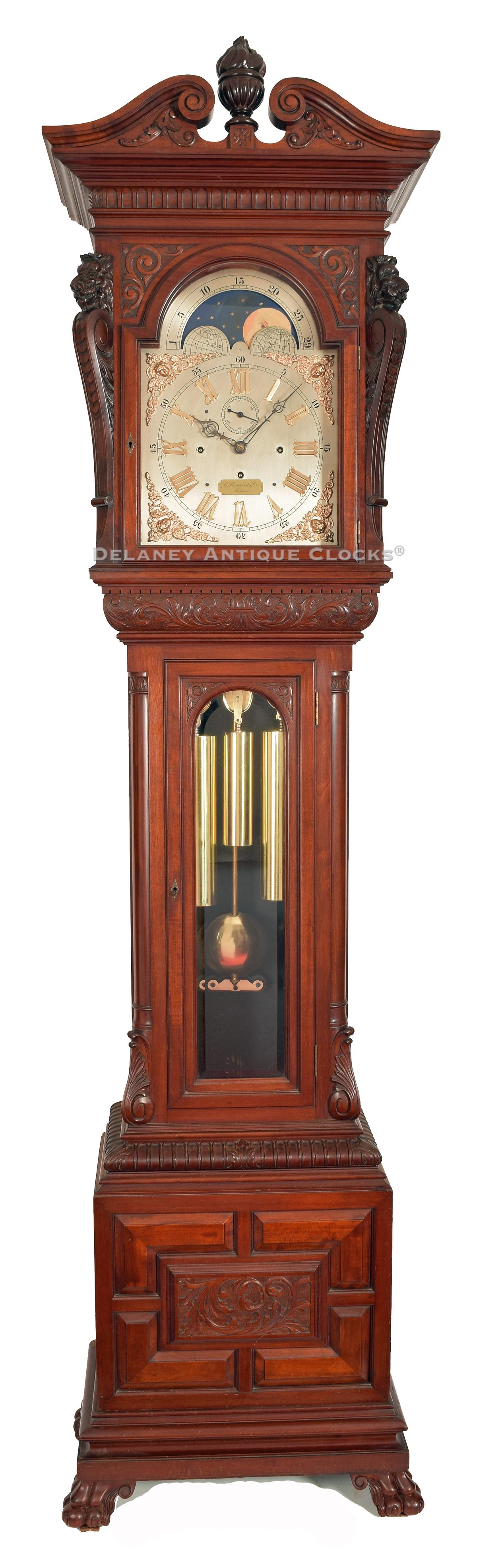 E. Howard & Company Hall Striking Clock. Model No. 301. 220078