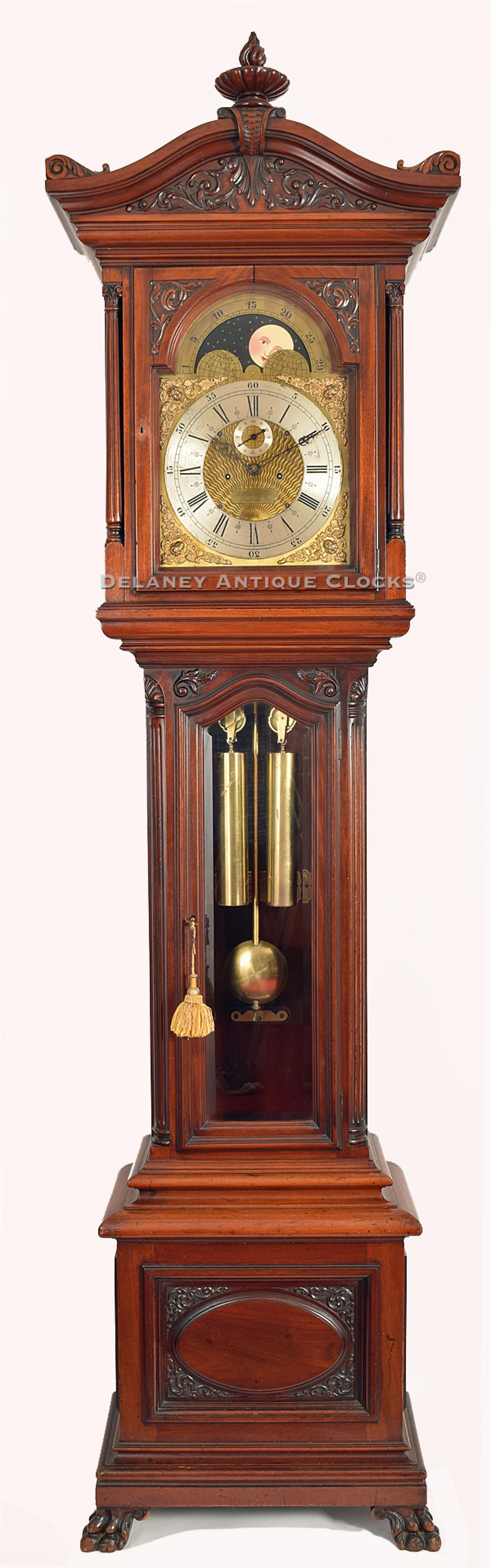 E. Howard Watch & Clock Company. Hall Striking Clock. Model No. 303 Hall clock. 220007.