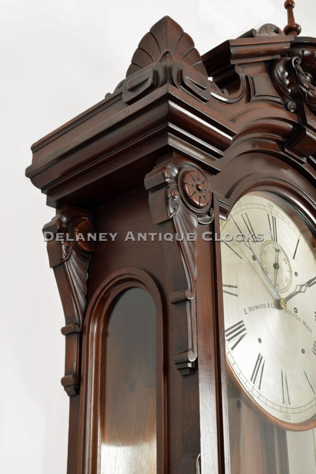 E. Howard & Co., Boston, Massachusetts. Model No. 60. 218145. Delaney Antique Clocks.