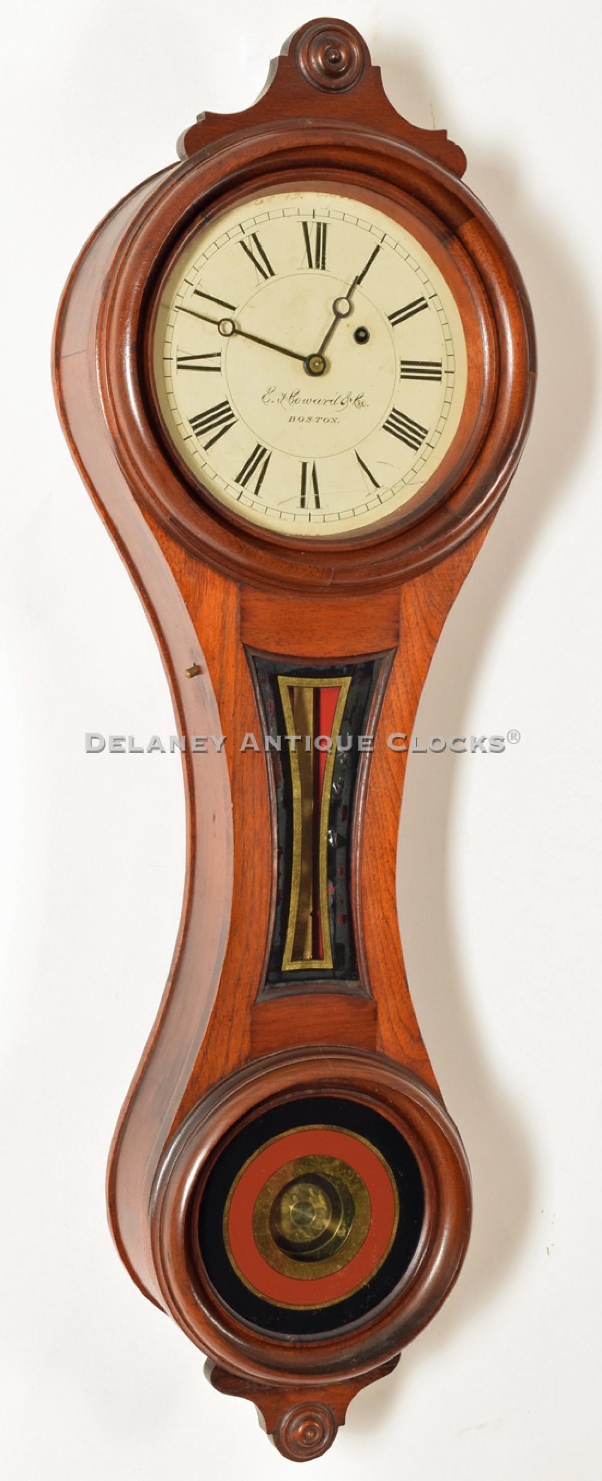 E. Howard Model No. 10. The figure eight wall clock. 218088.  Delaney Antique Clocks.