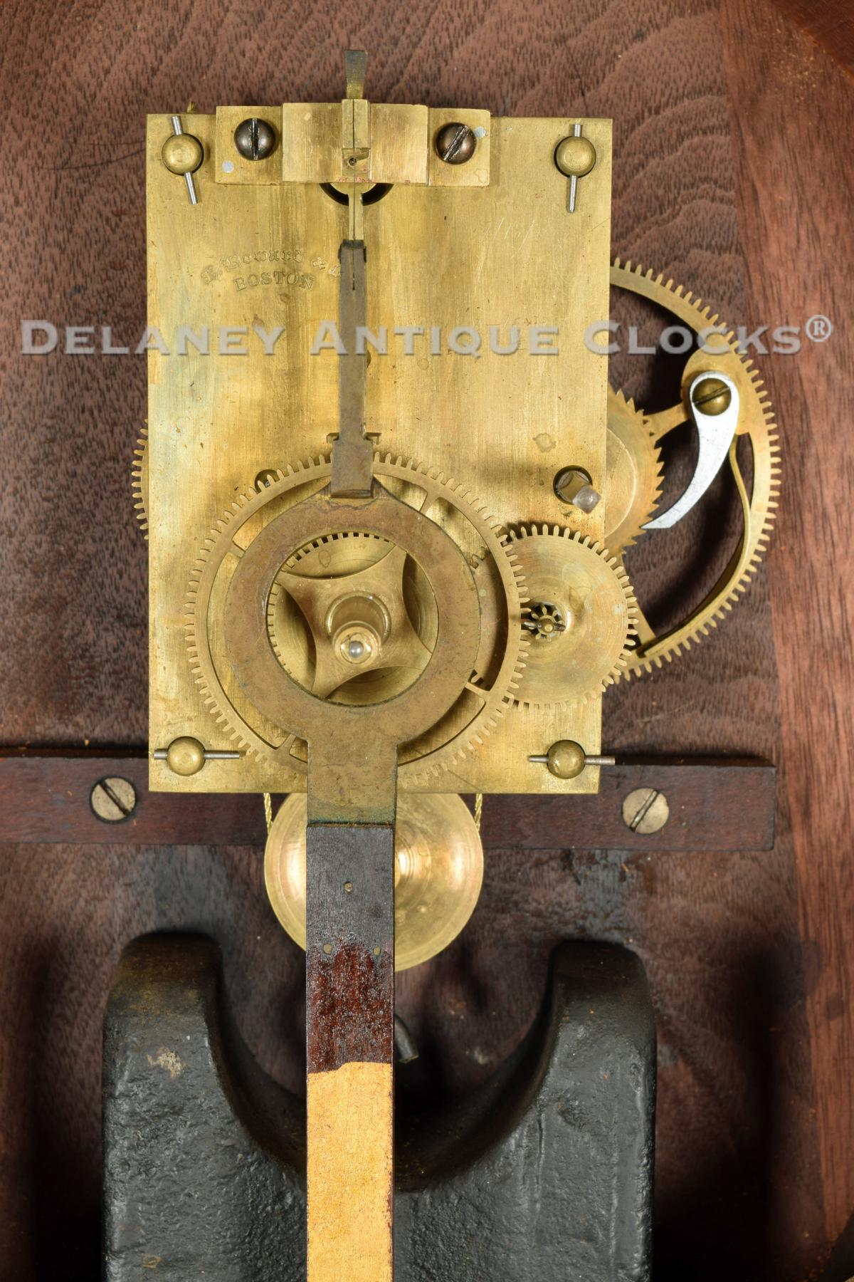 Howard Movement. 218072. Delaney Antique Clocks.