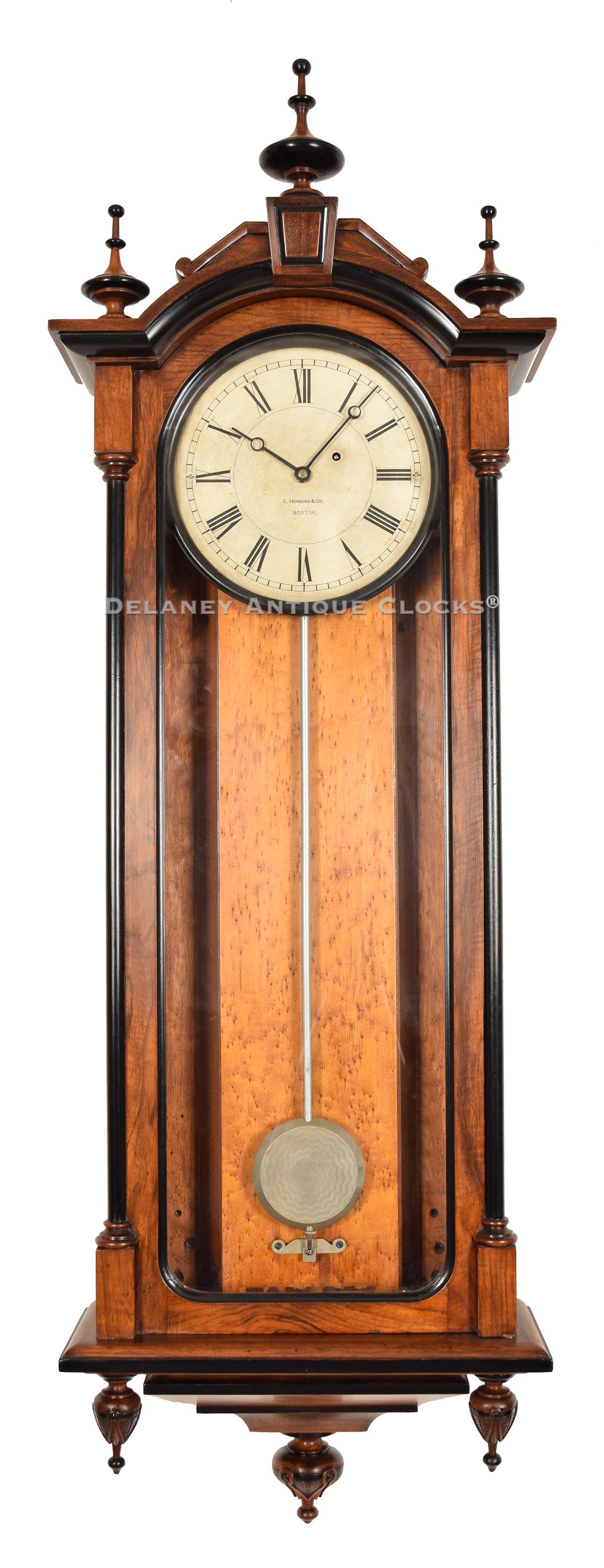 E. Howard & Co., Model No. 59-10. The Vienna. 222098. Delaney Antique Clocks.