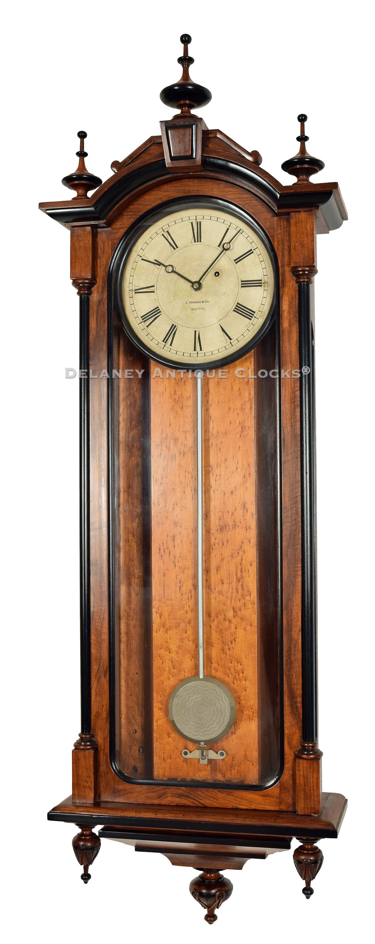 E. Howard 59 Vienna. 222098. Delaney Antique Clocks.