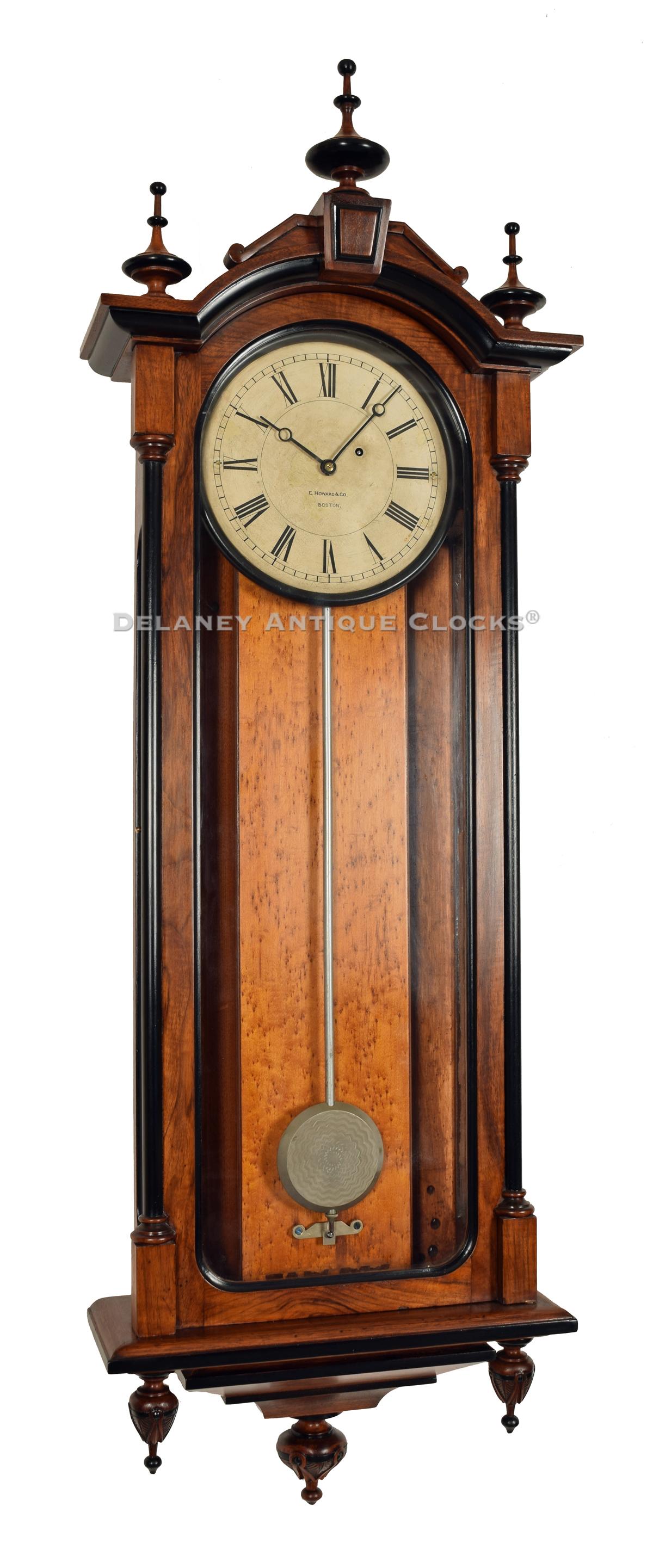 E. Howard & Co., Model No. 59. The Vienna. 222098. Delaney Antique Clocks.