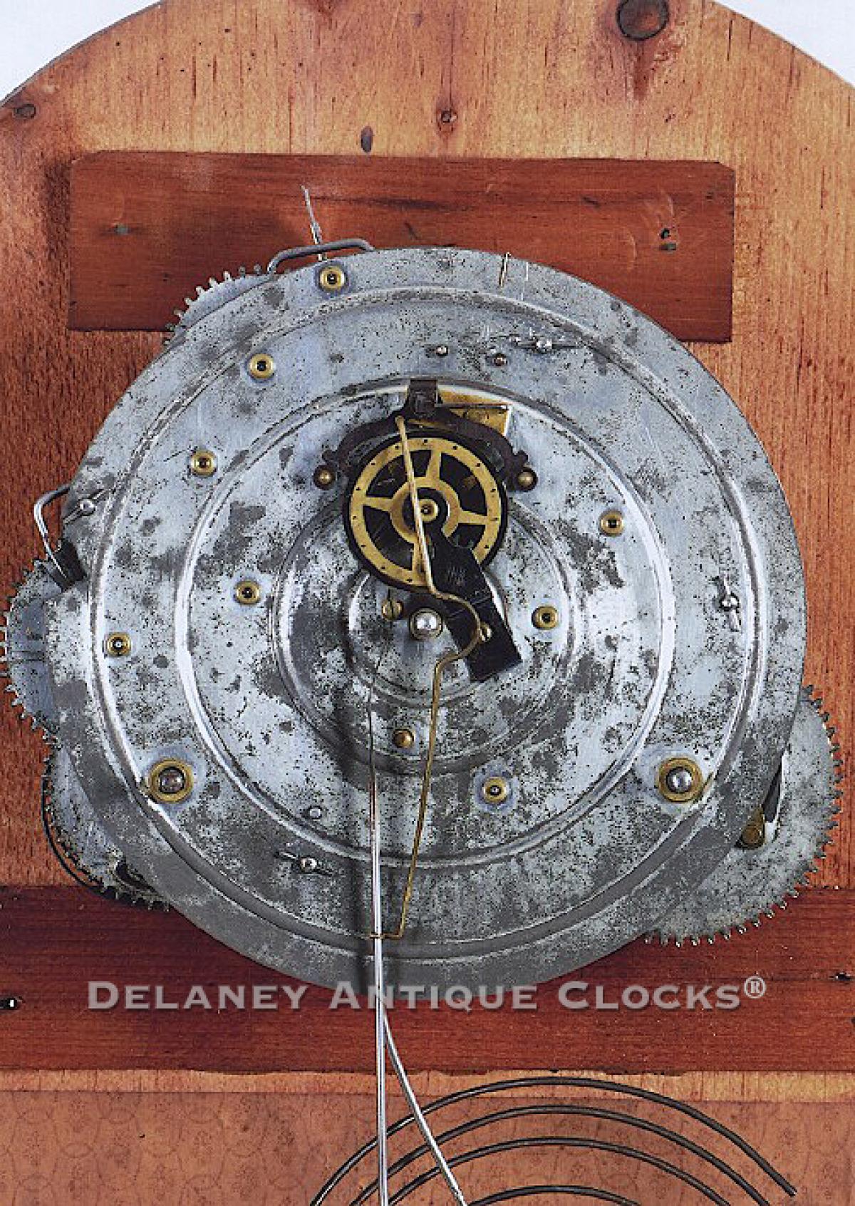 Joseph Ives "Tin Plate" movement. TT-186. Delaney Antique Clocks.