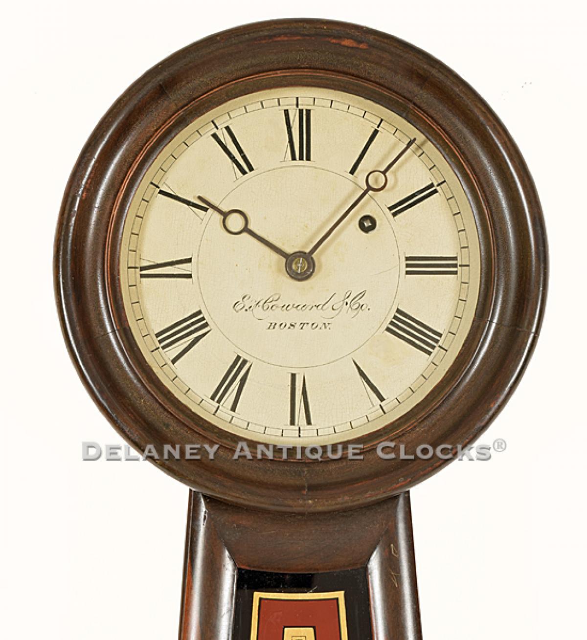 E. Howard & Co dial. 218042. Delaney Antique Clocks.