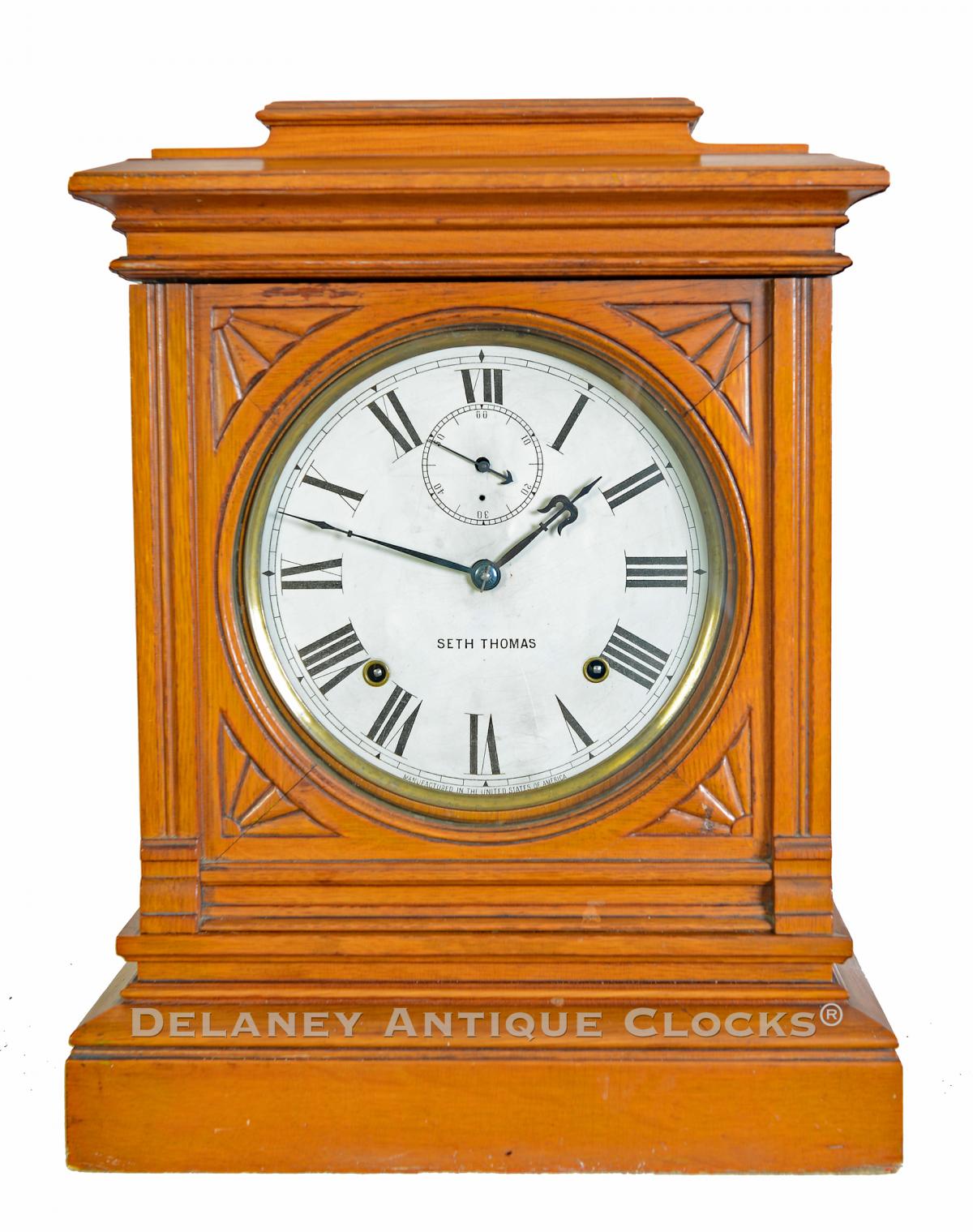 The Seth Thomas Clock Company. The “Hotel.” 223090. Delaney Antique Clocks.