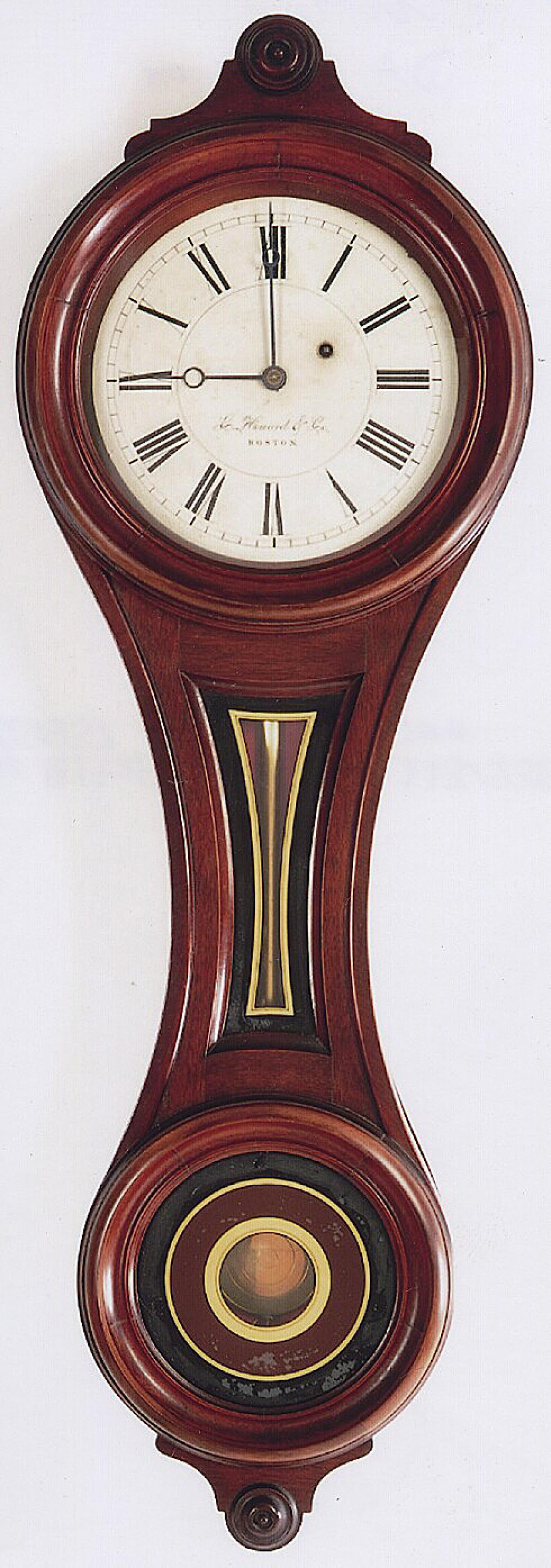 E. Howard & Co., Boston, MA. Model No. 9. A Figure Eight Wall clock. 214125.