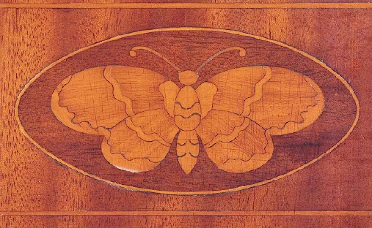 Butterfly inlay. 214138