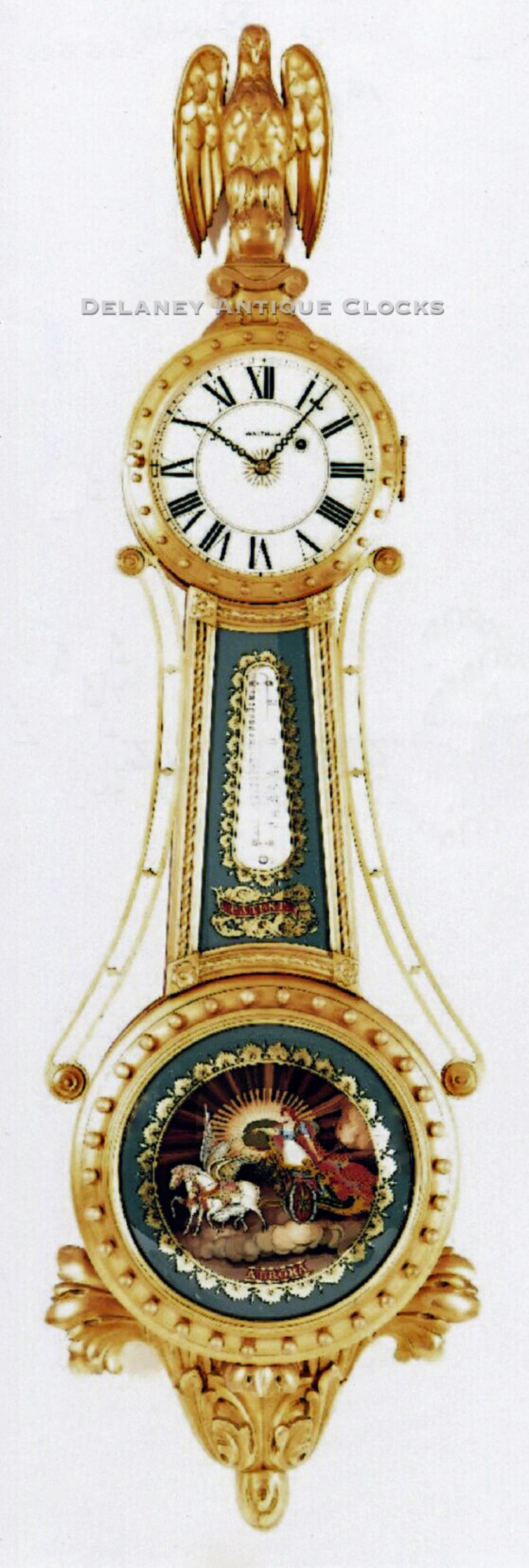 Waltham Girandole Timepiece. 216068.