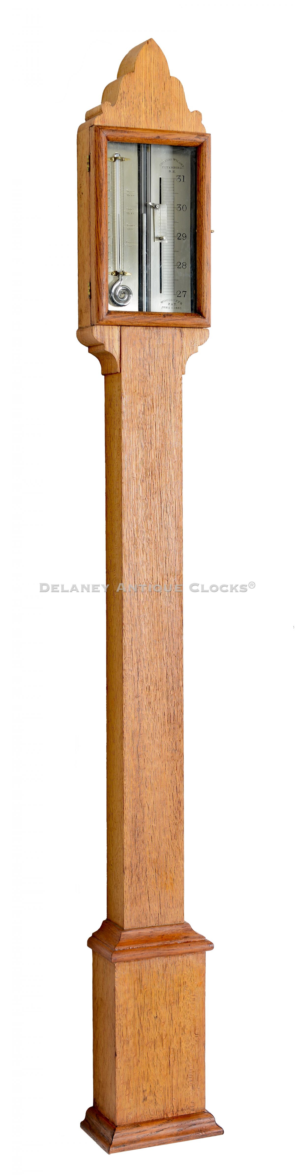 Charles Wilder of Peterborough, New Hampshire. Stick barometer. 223052.