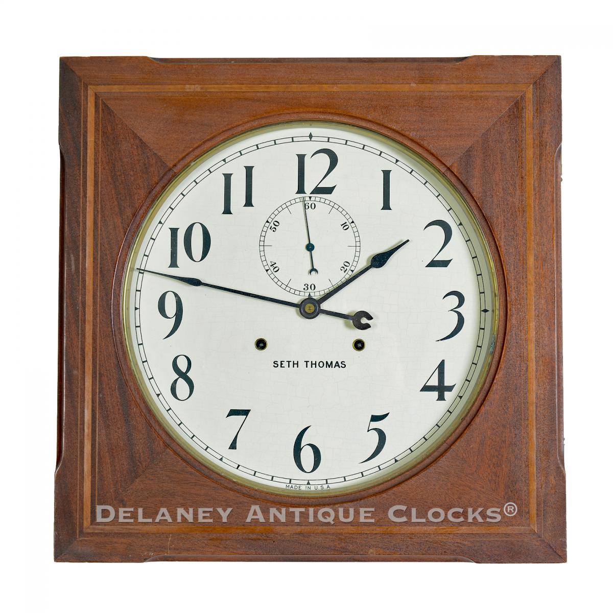 Seth Thomas. 30-day wall clock. The Hudson. 223160.