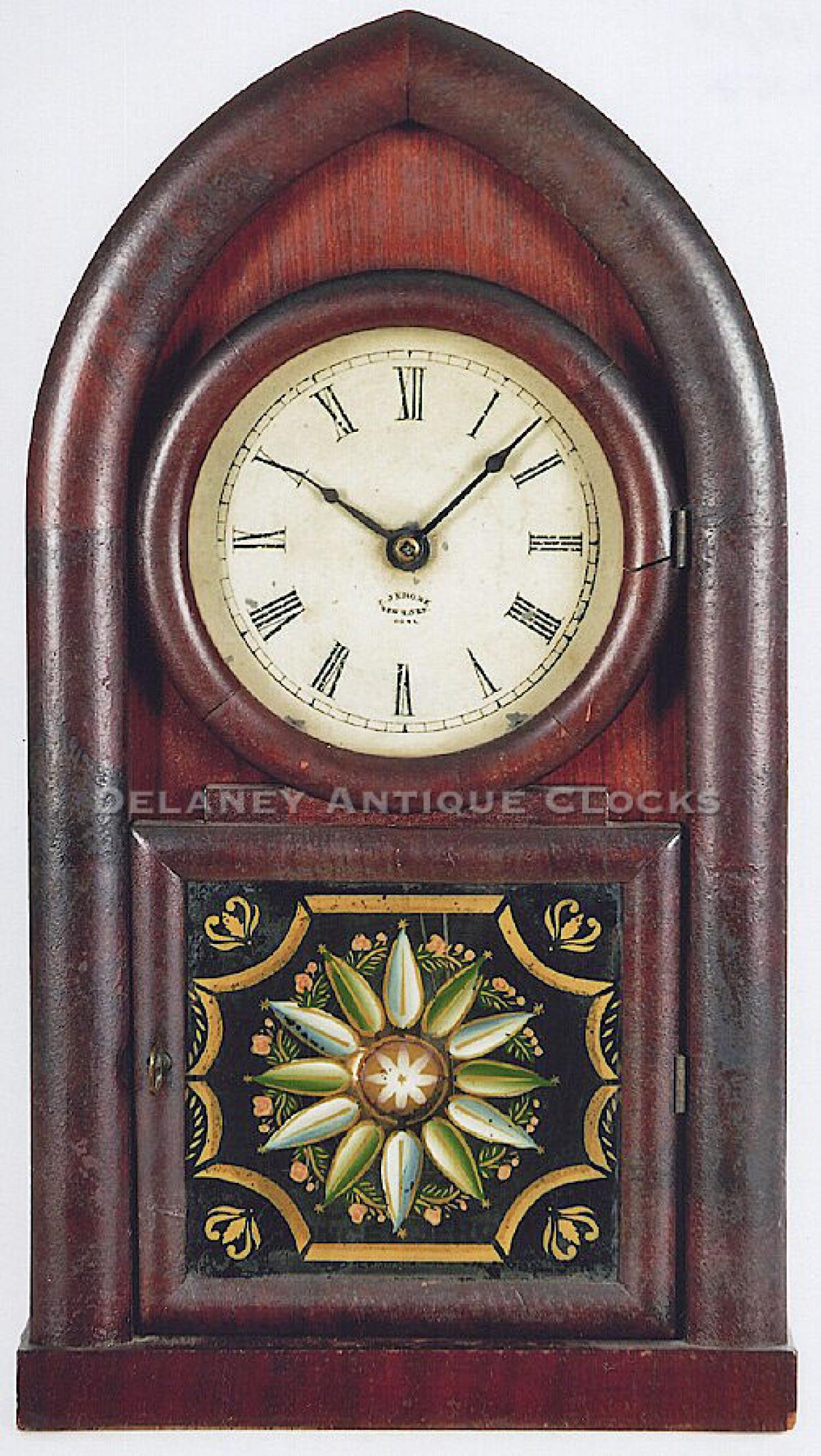 Chauncey Jerome of New Haven, Conn. A Beehive mantel clock. TT-157.