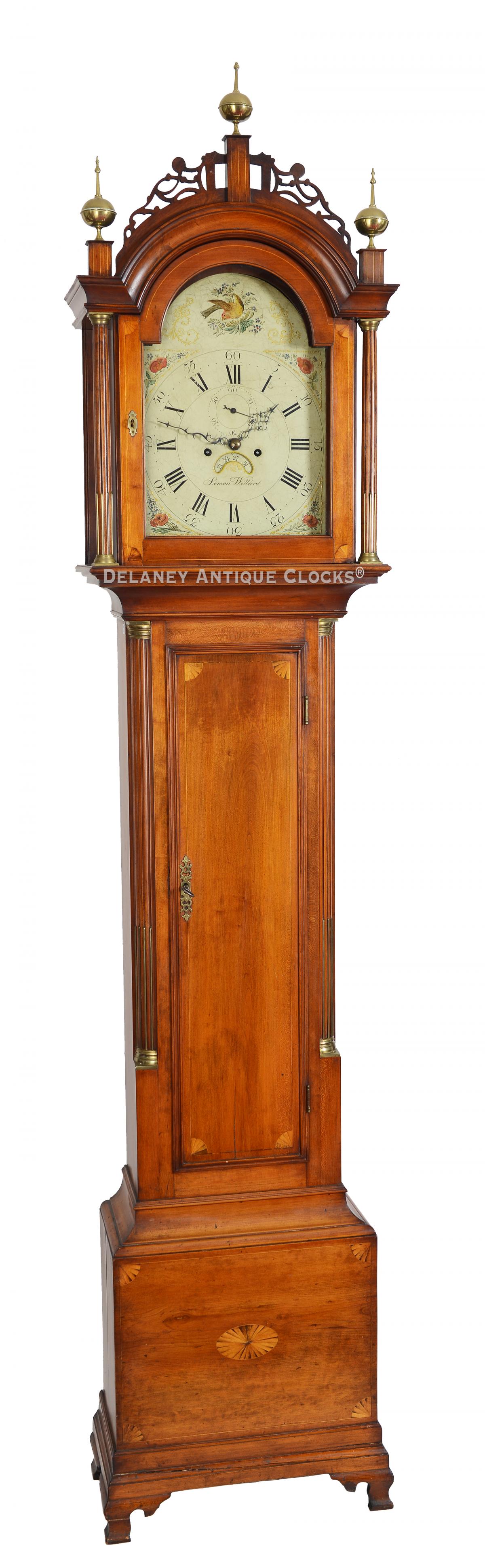 Simon Willard Tall clock. Roxbury, MA. 223275.