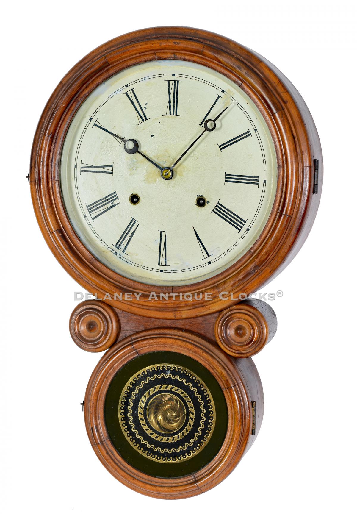 Ingraham Ionic wall clock. 223315A.