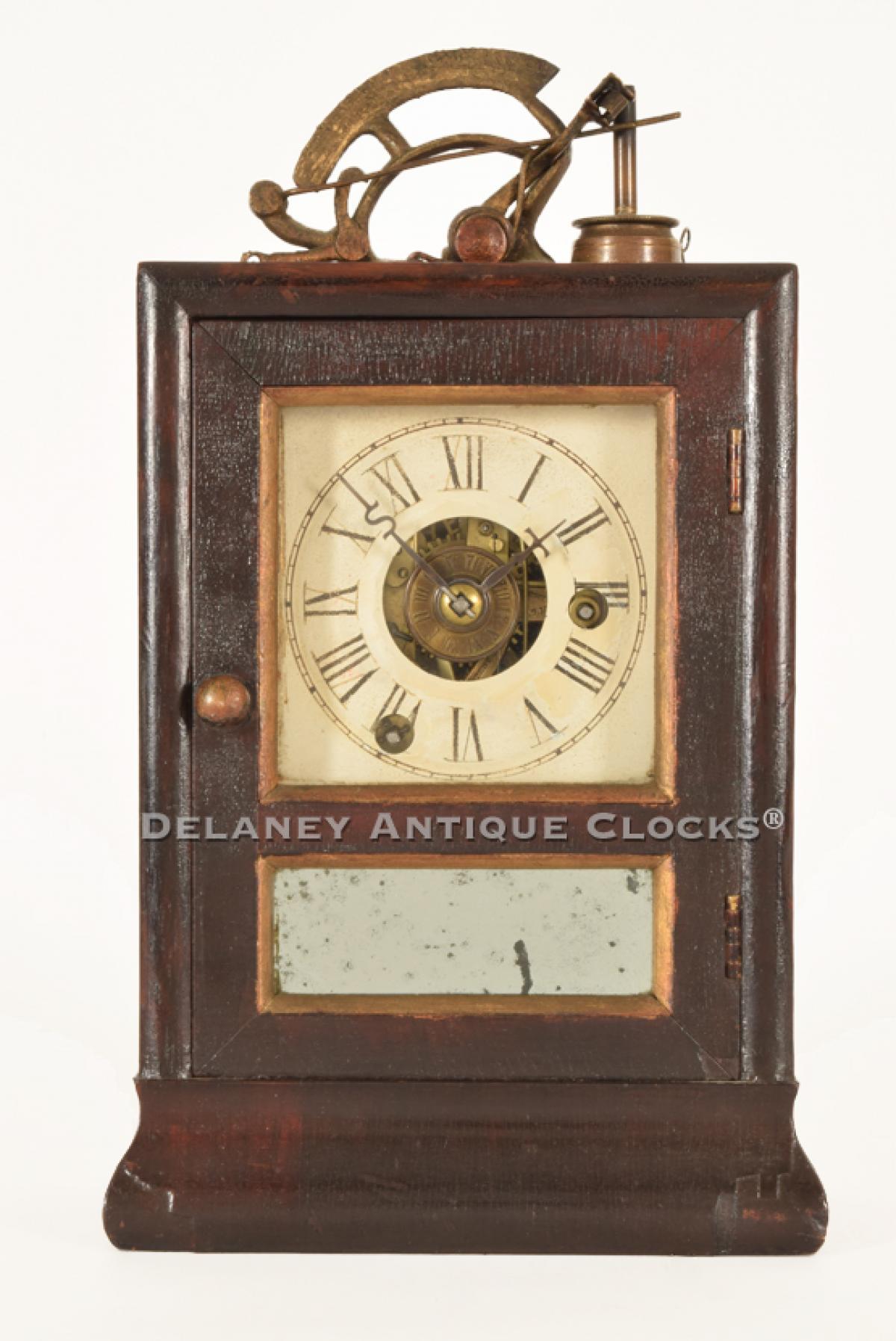 Seth Thomas. An Illuminating Alarm Clock. SS-10. Delaney Clocks.