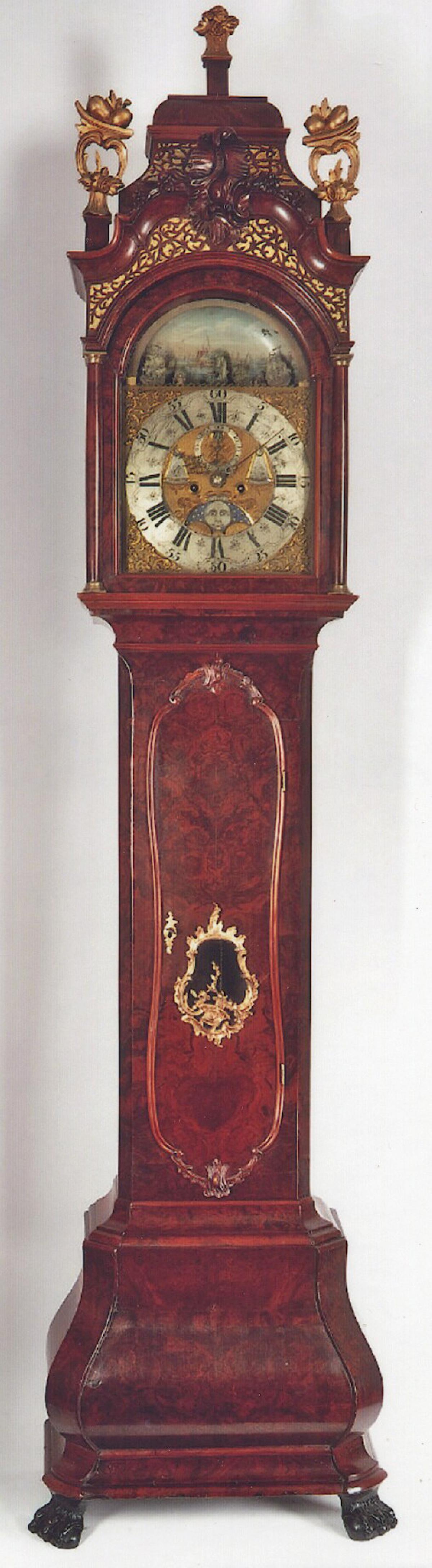 Jan Heyer, Amsterdam. An automated tall case clock. SS-123.