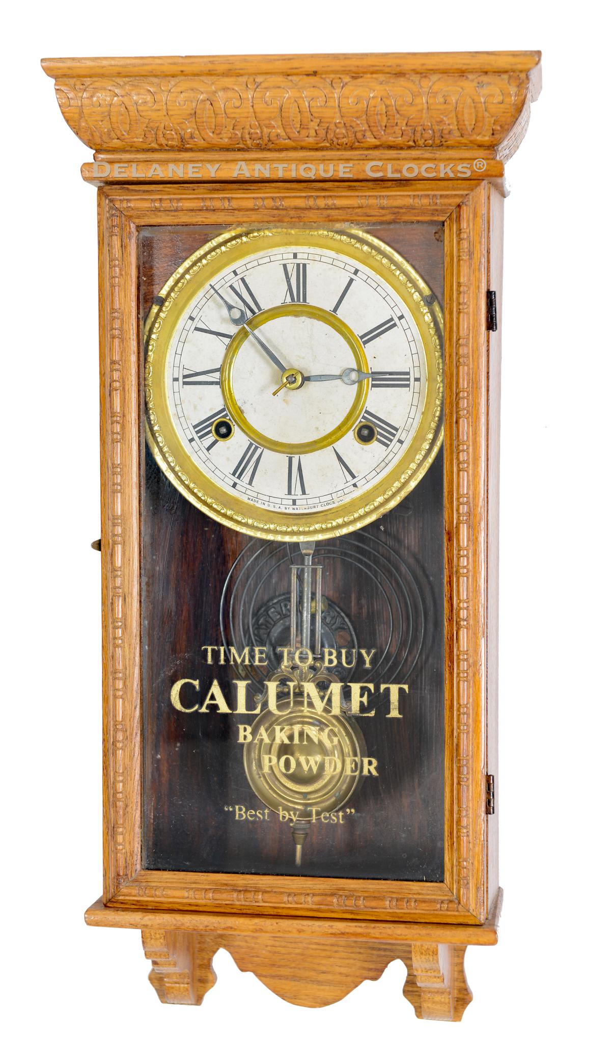 Calumet advertising clock. 224056.