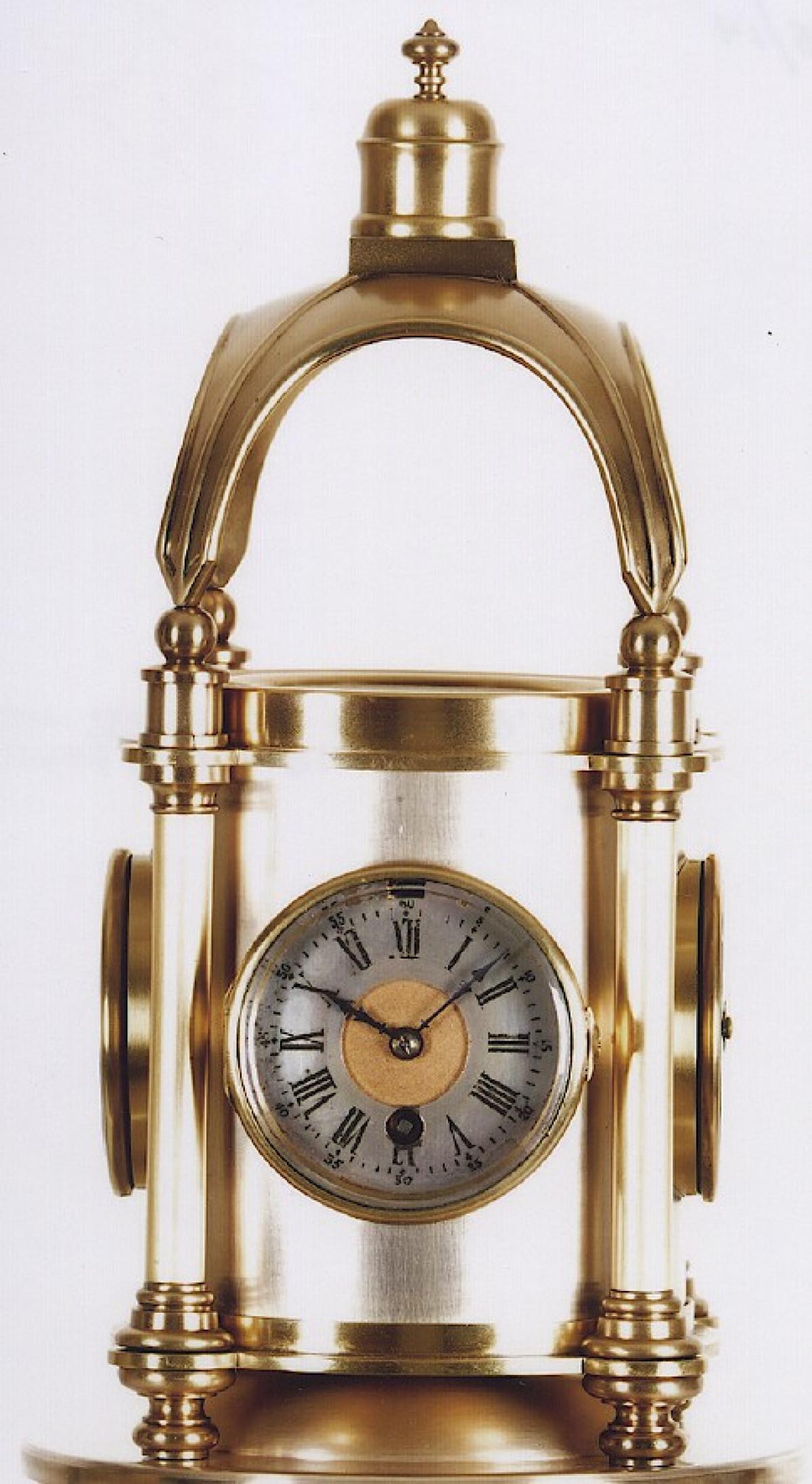 French Industrial Series automated mantel clock dial. 214111.