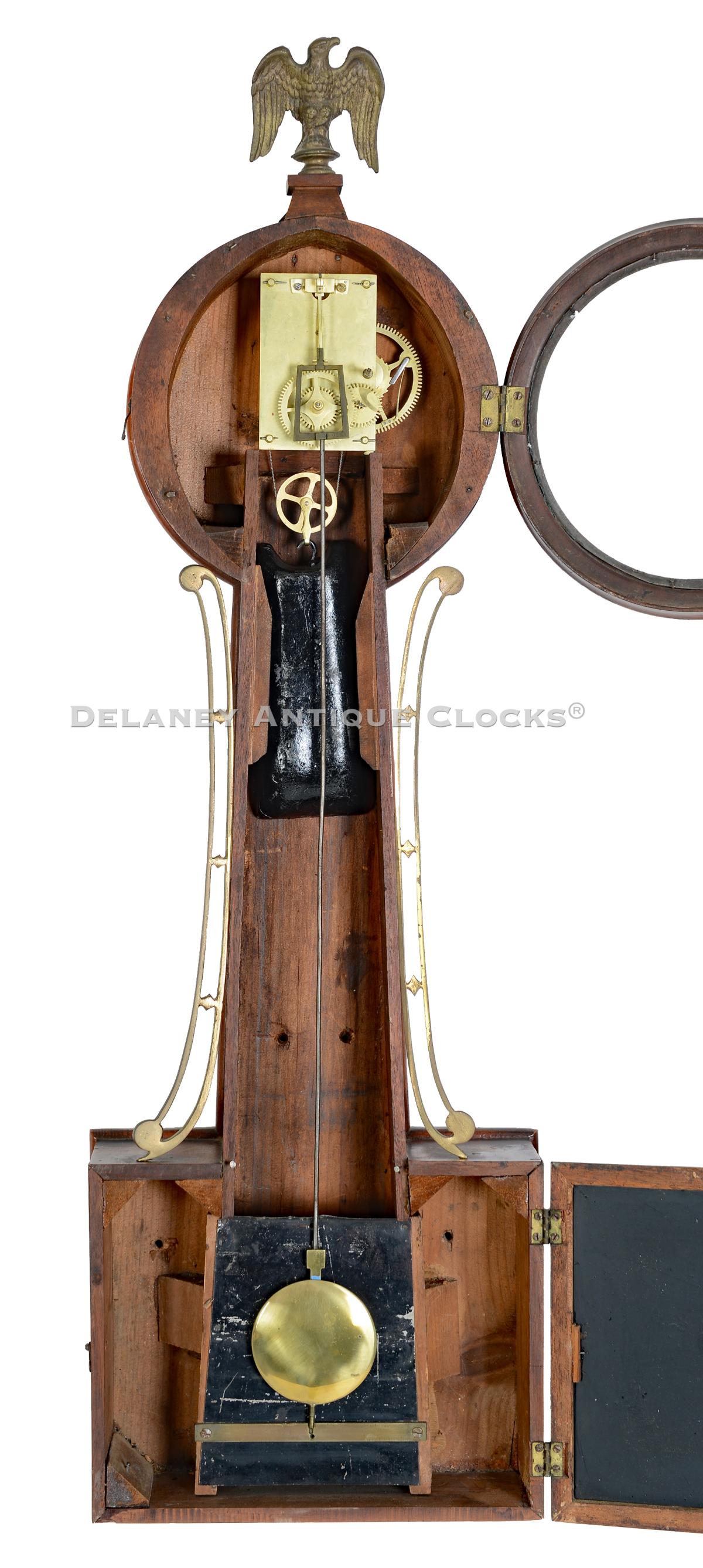 Horace Tift banjo clock. 224030.