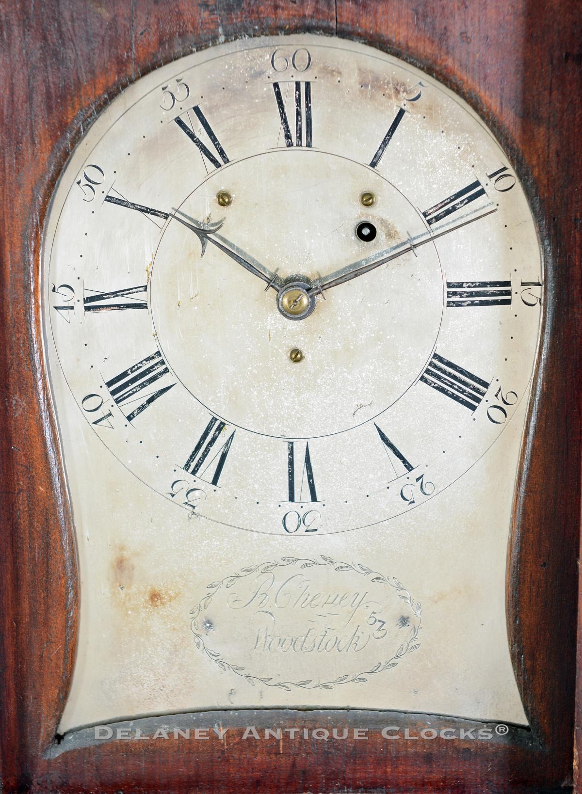 Russell Cheney of Woodstock, Vermont. Kidney-shaped dial is numbered 53. 224111.