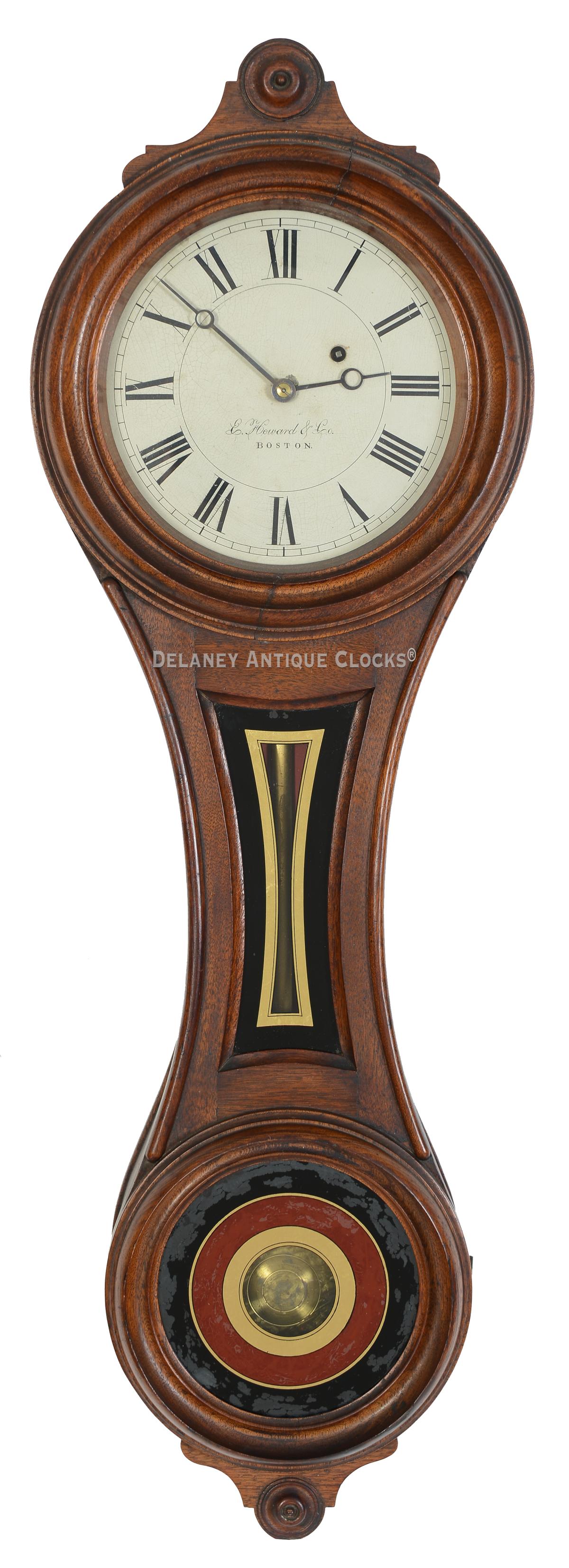 E. Howard & Co. Model No., 10. This is Howard's "Figure Eight" wall clock. 223319. 