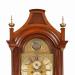 Robert Pope, Boston, Massachusetts. A mahogany cased tall clock with an automated rocking ship dial. AAA7.