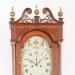 Philander Noble of Westfield, Massachusetts. An inlaid cherry case tall clock. 216039.