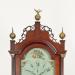 Isaac Gere of Northampton, Massachusetts. A cherry case tall clock. The case attributed to Julius Barnard. TT-140. Delaney Antique Clocks.