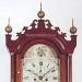 Levi Pitkin of Montpelier, Vermont. An inlaid cherry case tall clock. 215046. Delaney Antique Clocks.