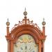 Samuel Ranlet of Monmouth, Maine. A red washed birch case tall clock. VV-128.