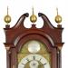 William Crawford of Oakham, Massachusetts. This is a diminutive sized tall case clock. RR-59.