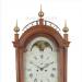 A Rare Federal Mahogany and Inlaid Tall Case Clock By John Bailey II, Hanover, Massachusetts, Circa 1804. The clock case attributed to Abiel White. XXSL-38.