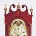 Nichols Goddard of Rutland, Vermont. No. 118. An inlaid tall case clock. 214079. Delaney Antique Clocks.