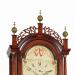 Benjamin Swan grandfather clock. Augusta, Maine. VV-35. Delaney Antique Clocks.