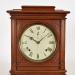 Seth Thomas "Hotel" mantel clock in walnut. 219016. Delaney Antique Clocks.