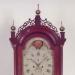 Benjamin Hanks of Litchfield, Conn. An inlaid cherry case tall clock. 212103.