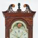 William Thompson inlaid mahogany cased tall clock. 219080.