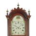 John Kennard of Newfields, New Hampshire. A cherry case tall clock with mahogany cross-banding. RR-62.